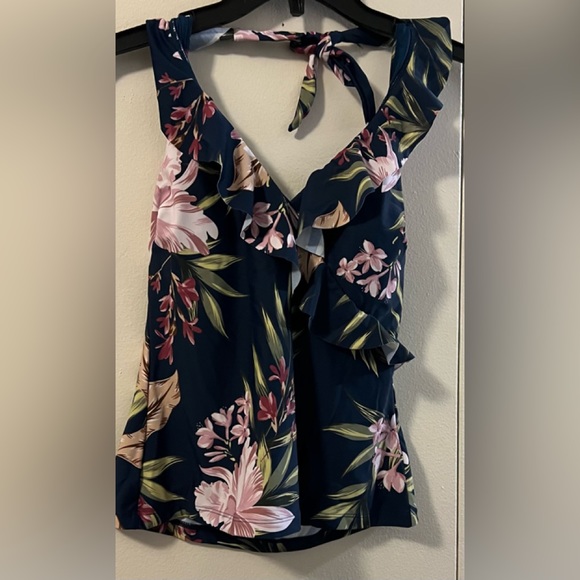 🆕 CUPSHE 2 PIECE NAVY TAKINI SWIMSUIT - Picture 4 of 10